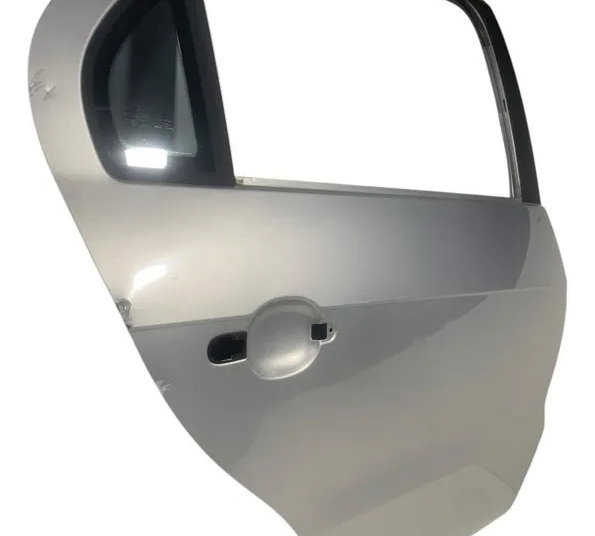 Porta Traseira Direita Gol G5 1.0 2009 A 2013 C/detalhe Traseira Direita Prateado