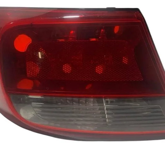 Lanterna Traseira Esquerda Gol G5 2009/2013 Original Vermelha E Transparente