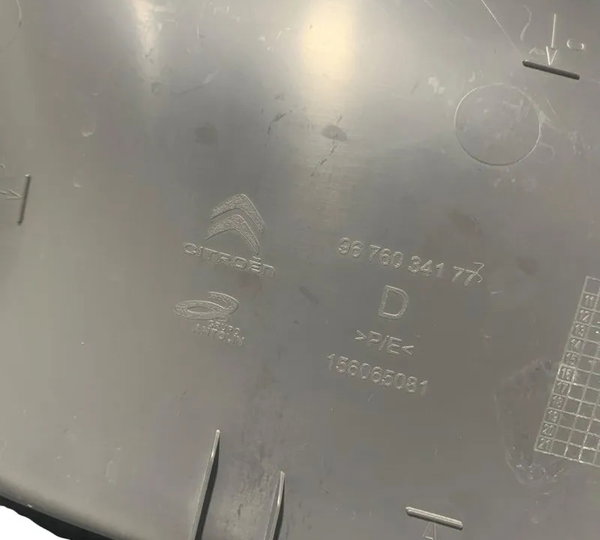 Forro Porta Dianteira Direita Citroen C3 2013/2018 Preto