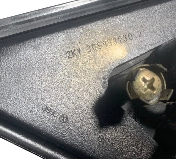Retrovisor L. Direito Gol Quadrado + Moldura 1987/1996
