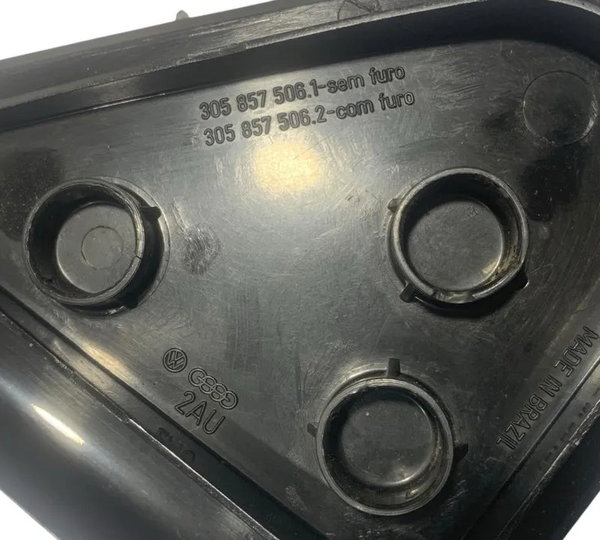 Retrovisor L. Direito Gol Quadrado + Moldura 1987/1996