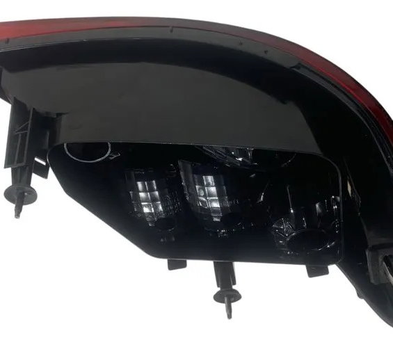 Lanterna Traseira Direita Gol G5 2009/2013 Original Direito/passageiro Vermelho E Transparente