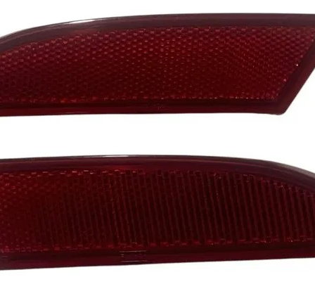Par Refletor Parachoque Ford Focus 2013/2019 Original Vermelho