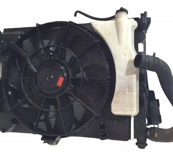 Kit Defletor+radiador Completo Hyundai Hb20 1.0 3cc 2013/19