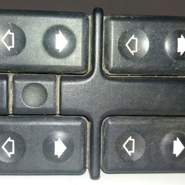 Comando De Vidro Bmw 325 1993  Cx87 Plastico