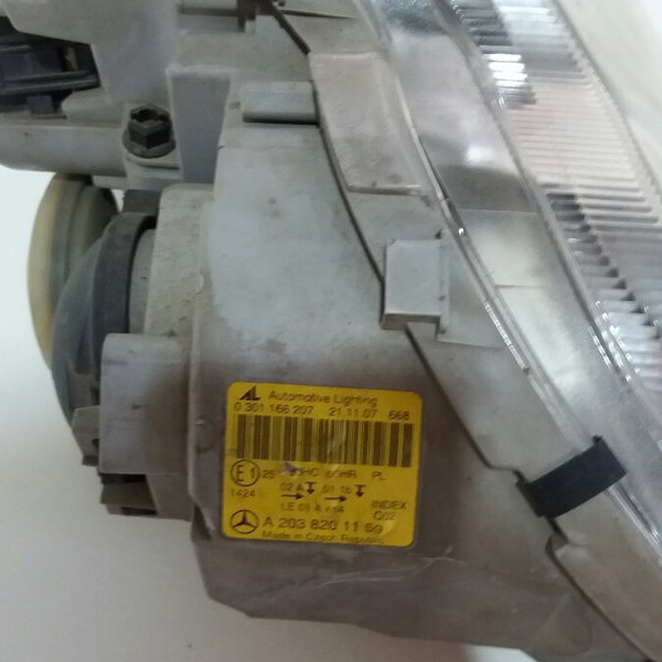 Farol Mercedes C200 03 Em Diante L.e Original Cx564 Esquerdo
