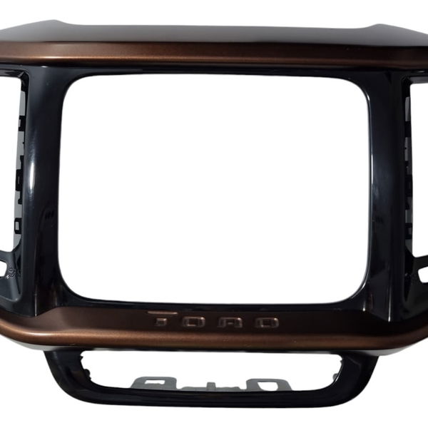 Moldura Central Painel Fiat Toro 2017 Cx501 Marrom