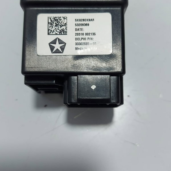 Entrada Usb Aux. Fiat Toro 2017 Cx503 Preto