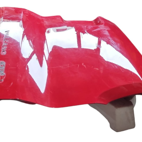 Tampa Traseira Lado Direito Fiat Toro 2017 Vermelho