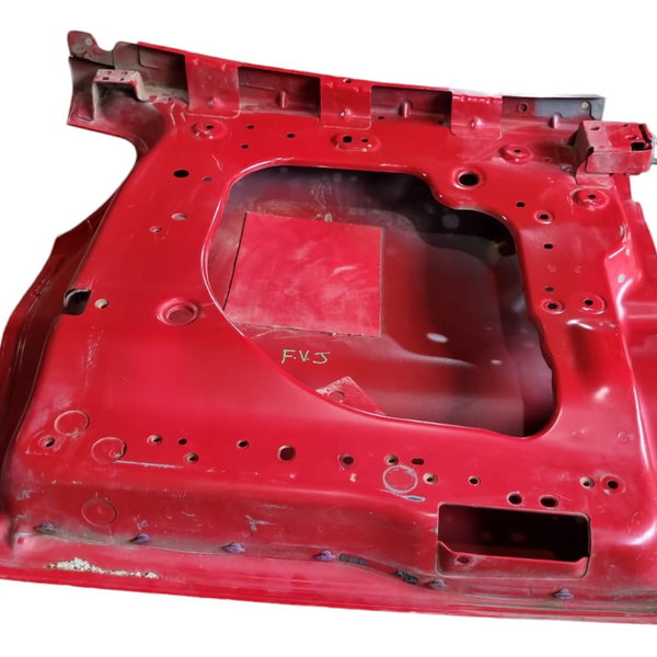 Tampa Traseira Lado Direito Fiat Toro 2017 Vermelho