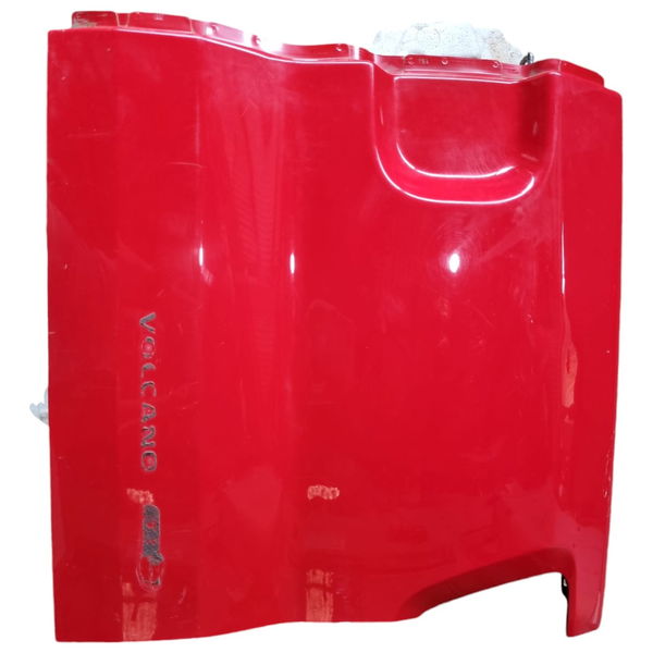 Tampa Traseira Lado Direito Fiat Toro 2017 Vermelho