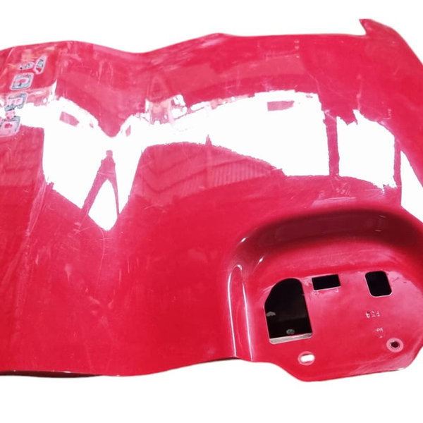 Tampa Traseira Esquerda Fiat Toro 2017 Vermelho