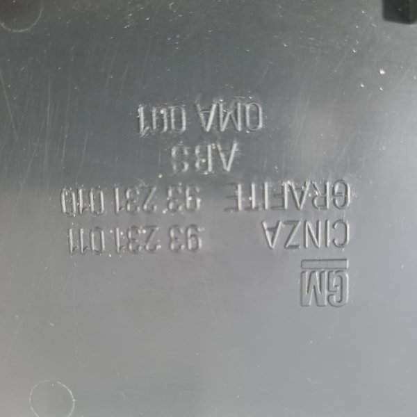 Moldura Acabamento Superior Teto Blazer 1995/2011