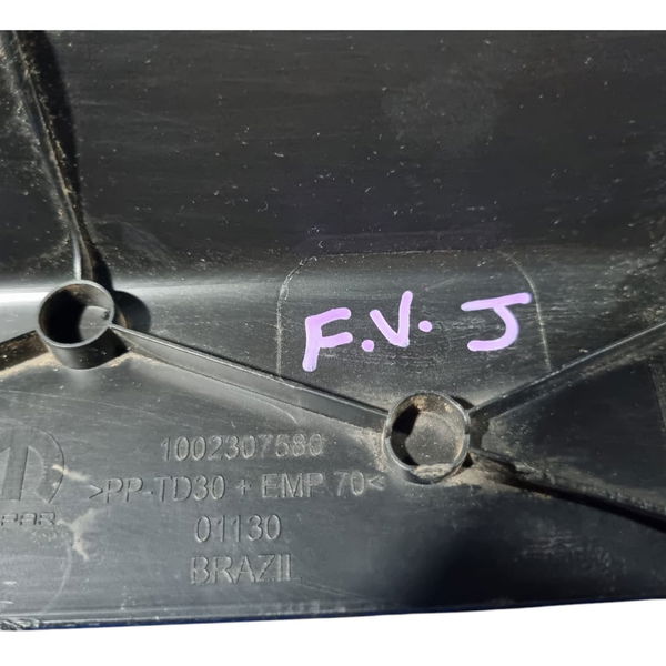 Acabamento Moldura Vigia Traseiro Fiat Toro 2017 1002307580