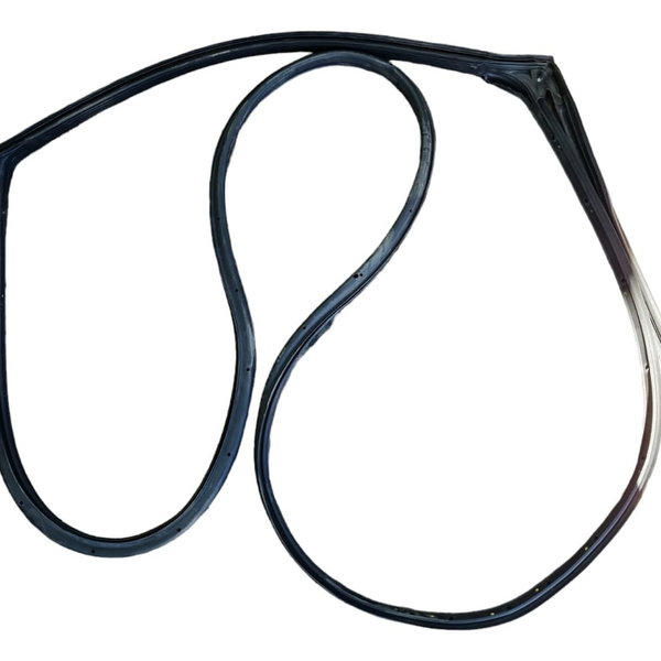 Borracha Da Porta Traseira Direita Edge 08- Original Cx462 Preto