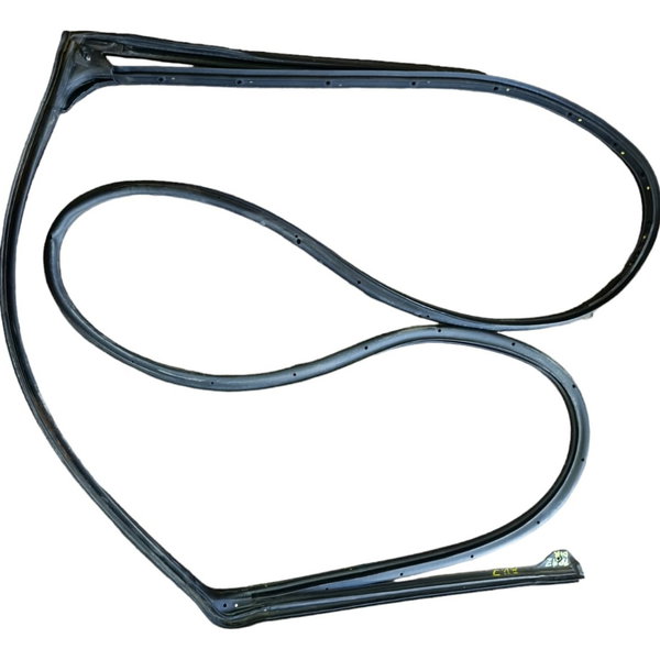 Borracha Da Porta Traseira Direita Edge 08- Original Cx462 Preto