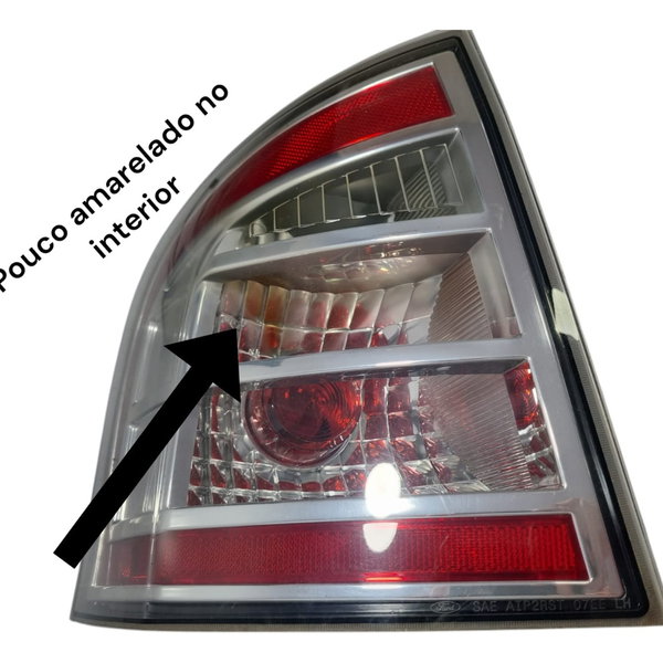 Lanterna Traseira Lado Esquerdo Ford Edge 2009 Cx563 Esquerdo/motorista Transparente