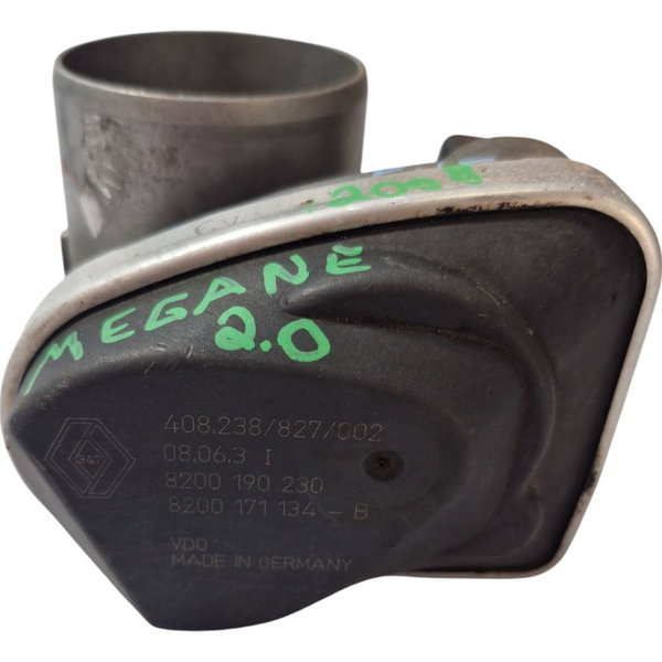 Corpo Borboleta Do Renault Megane De 2007 A 2012 2.0 Cx632