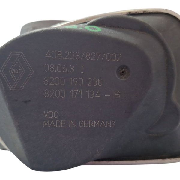 Corpo Borboleta Do Renault Megane De 2007 A 2012 2.0 Cx632