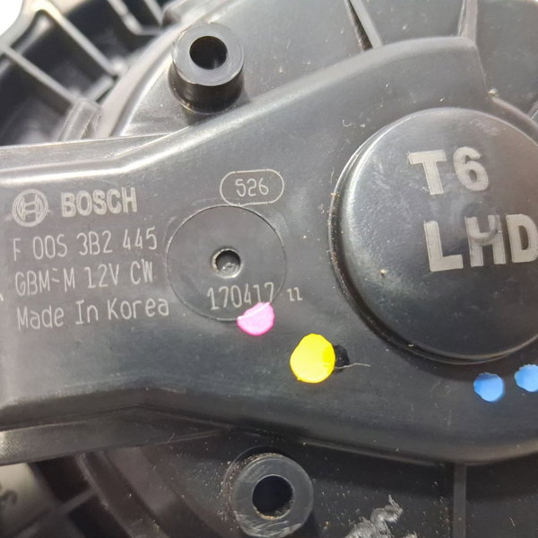 Motor Ventilação Interna Ford Ranger 2018 Cx644