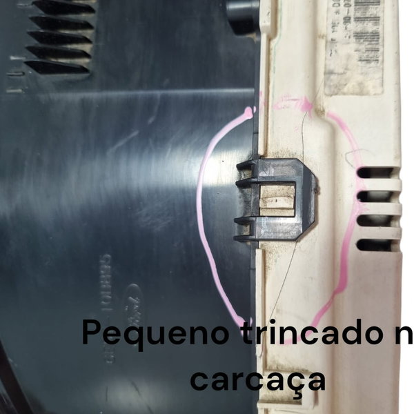 Painel De Instrumentos Ford Fusion 2.3 2007 C/ Detalh Cx553 Preto