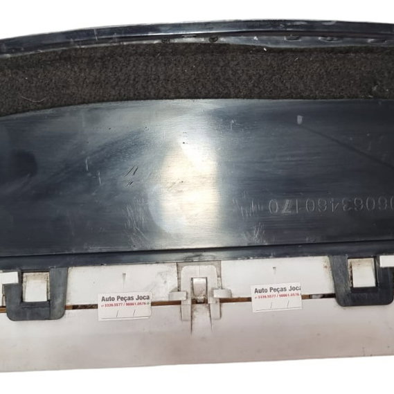Painel Instrumentos Fiat Palio Siena G3 Sapao Economy Cx553 Preto
