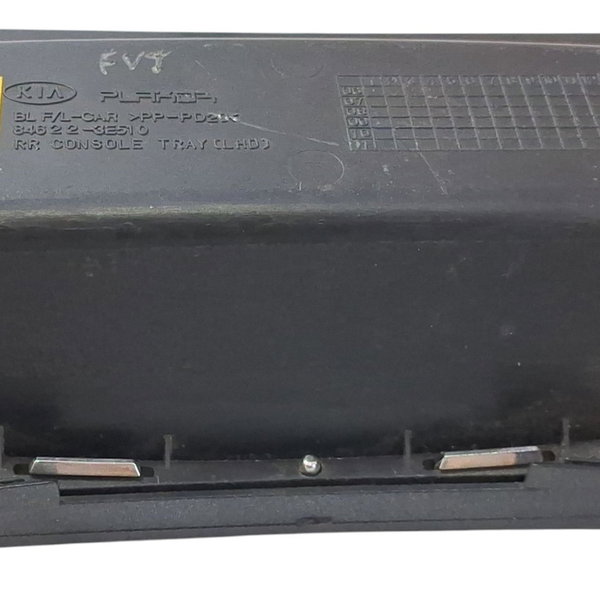Porta Objetos + Moldura Cambio  Sorento 07/09 Cx651 Preto