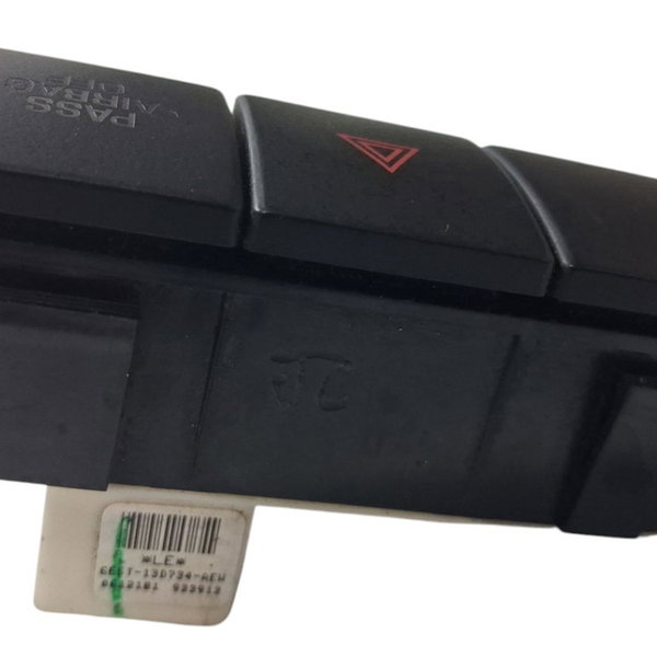 Botão Pisca Alerta Ford Fusion 2006 / 2012 Cx651 Preto