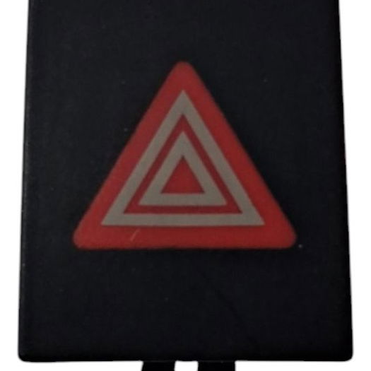 Botão Alerta Polo 2004 Cx651 Preto