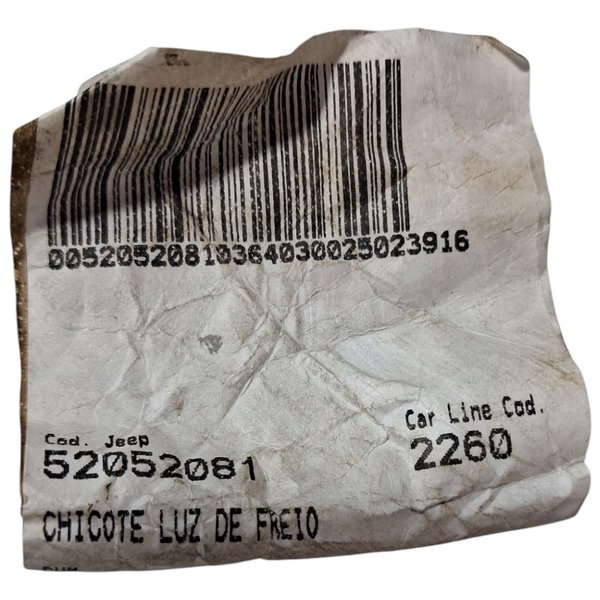 Chicote Luz Freio Fiat Toro Cx655
