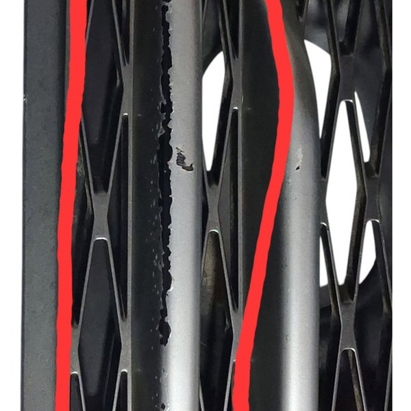 Grade Ar Paralama R Rover Sport 09/12 L/d Cx671 C/detalhe
