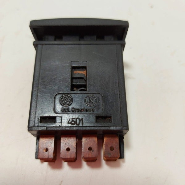 Botão Alerta Vw Gol/parati/g3 2003 (377953235) (cx38) Preto