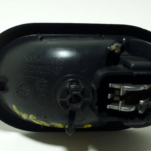 Maçaneta Interna Megane Grand Tour Lado Esquerdo  Cx138 Prateado