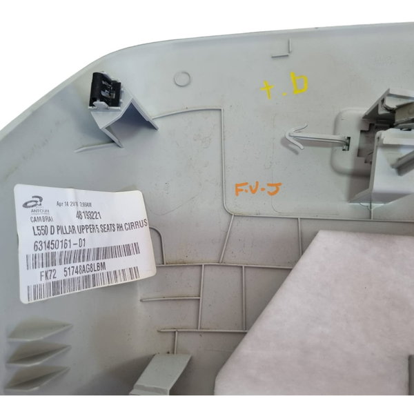 Moldura Coluna Tras Discovery Sport 2015 L.d Cx587