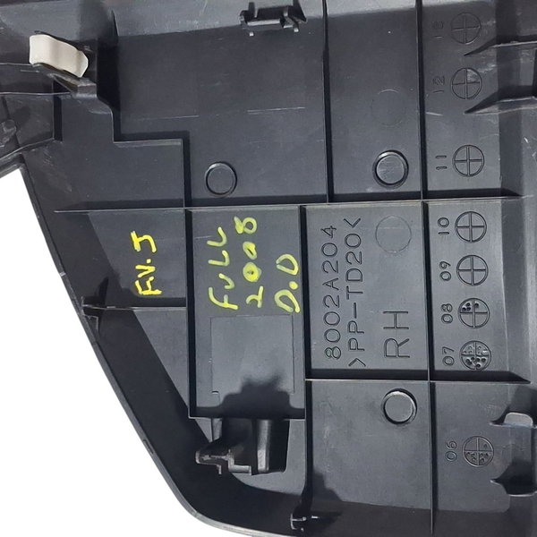 Moldura Painel Dianteiro Direito Pajero Full 2008 Cx703 R1