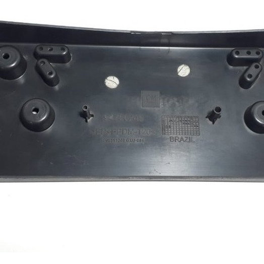 Suporte De Placa Dianteiro S10 2013 (recuperada) Cx214 Preto