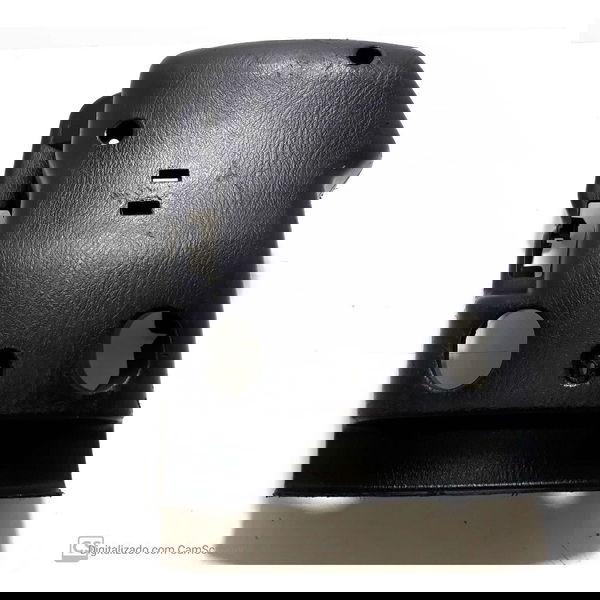 Moldura Capa Inferior Volante Civic 2001 A 2006 Cx272 Preto