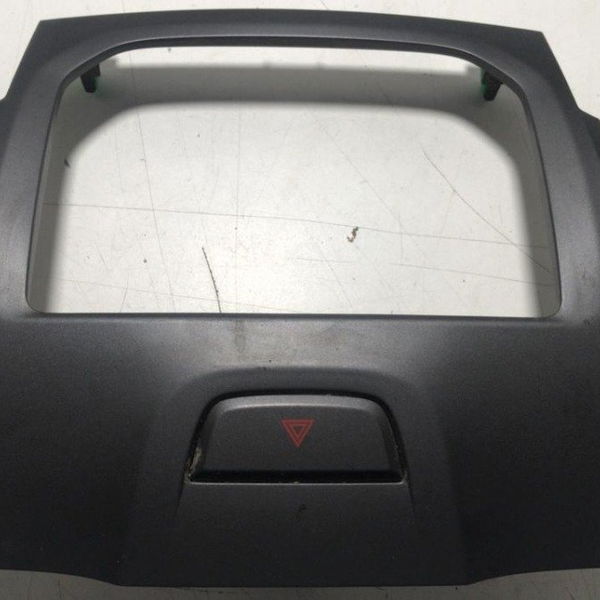 Acabamento Painel Botão Alerta S10 12/16 Cx174 Preto