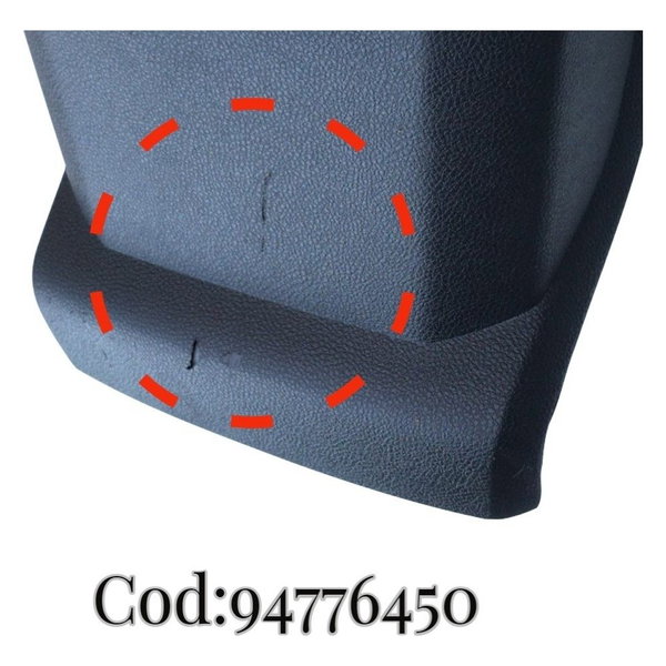 Moldura Tampa Traseira Porta Copo Gm S10 Cx215
