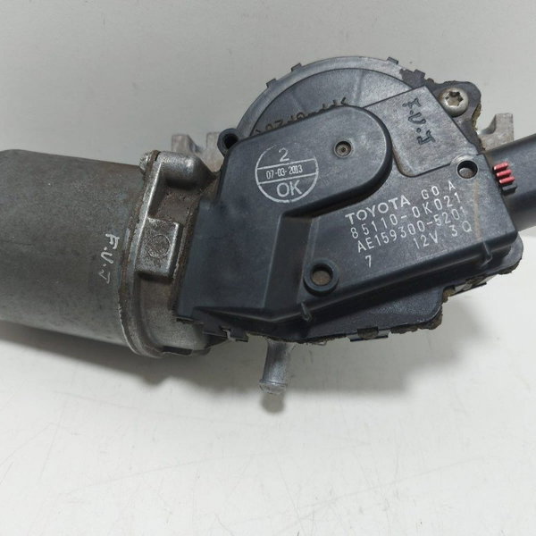 Motor Limpador Para Brisa Toyota Hilux 2012 Cx70