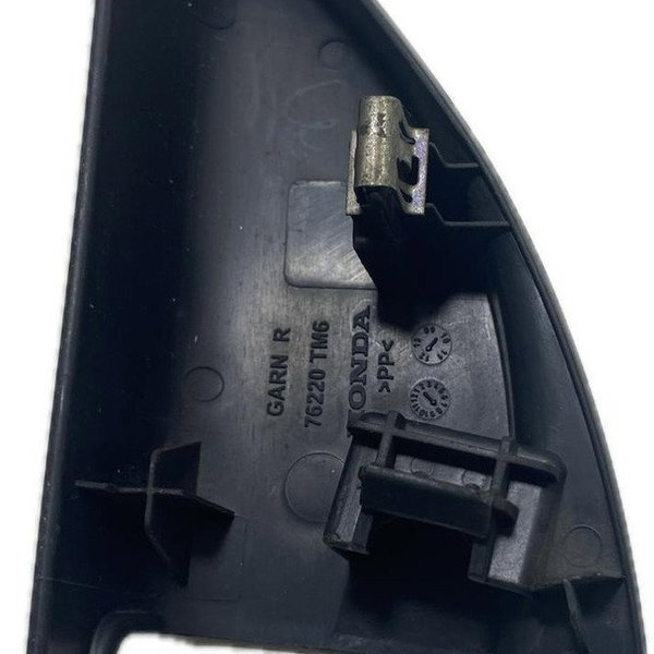 Acabamento Interno Retrovisor L.d Honda City 2011 Cx415 Preto