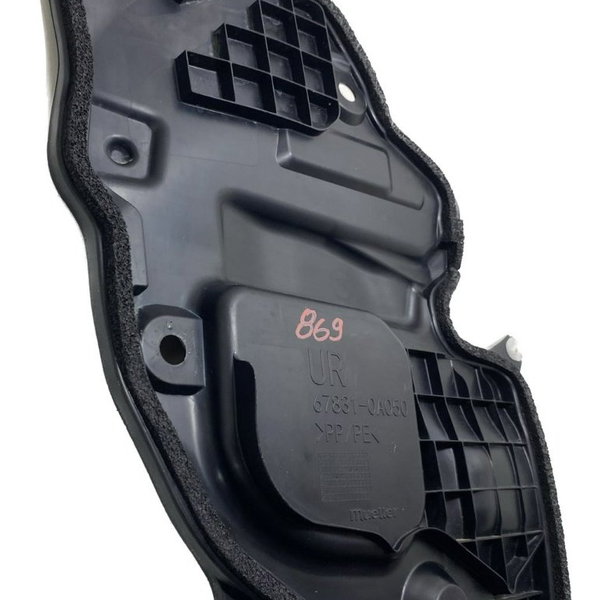 Anteparo Porta Dianteira Direita Toyota Corolla Cross 21/23 Preto