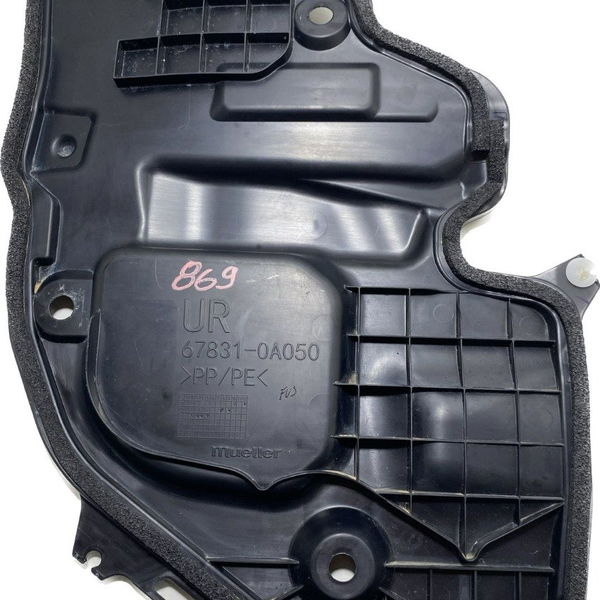 Anteparo Porta Dianteira Direita Toyota Corolla Cross 21/23 Preto