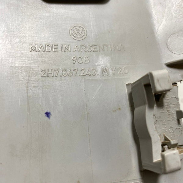 Moldura Interna Superior Coluna B Esquerda Amarok Cx365