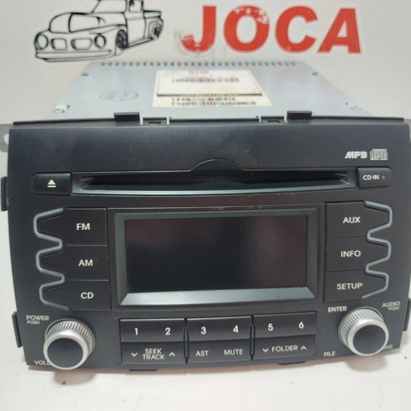 Rádio Original Sorento 2.4 2012 Cx02