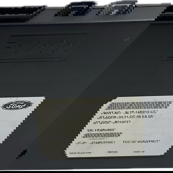 Módulo Bluetooth Sync Ford Edge 2009 Cx408