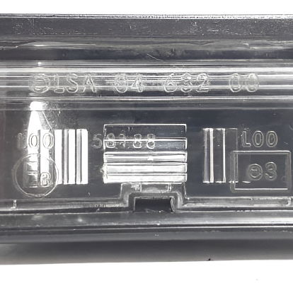 Lanterna Luz De Placa Fiat Palio 2012 Cx107