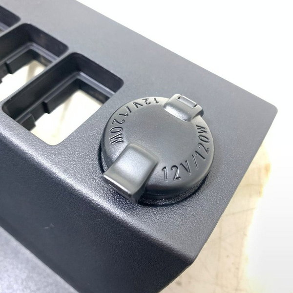 Moldura C/ Tomada 12v Toyota Rav4 17/18 Cx332