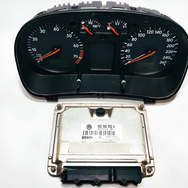 Kit Modulo Injeção + Painel Golf 1.6 8v 032906032a Cx188