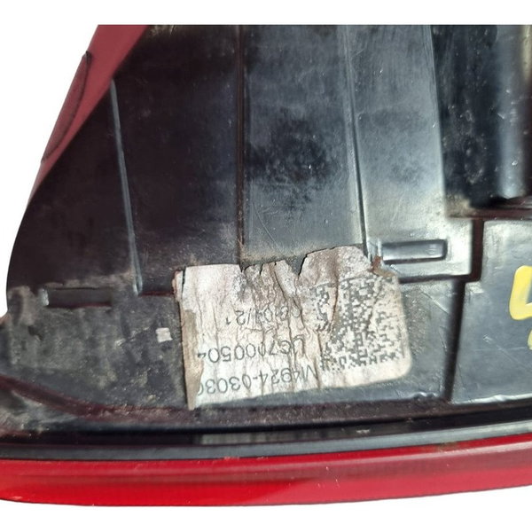 Lanterna Traseira Creta 2021 L. E Capo Cx559 Esquerdo/motorista Vermelho